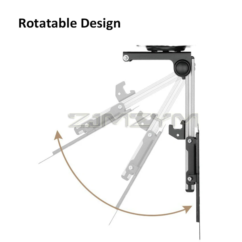 RV Folding Bracket 17-37 Inch TV Hanger Car Monitor Ceiling 