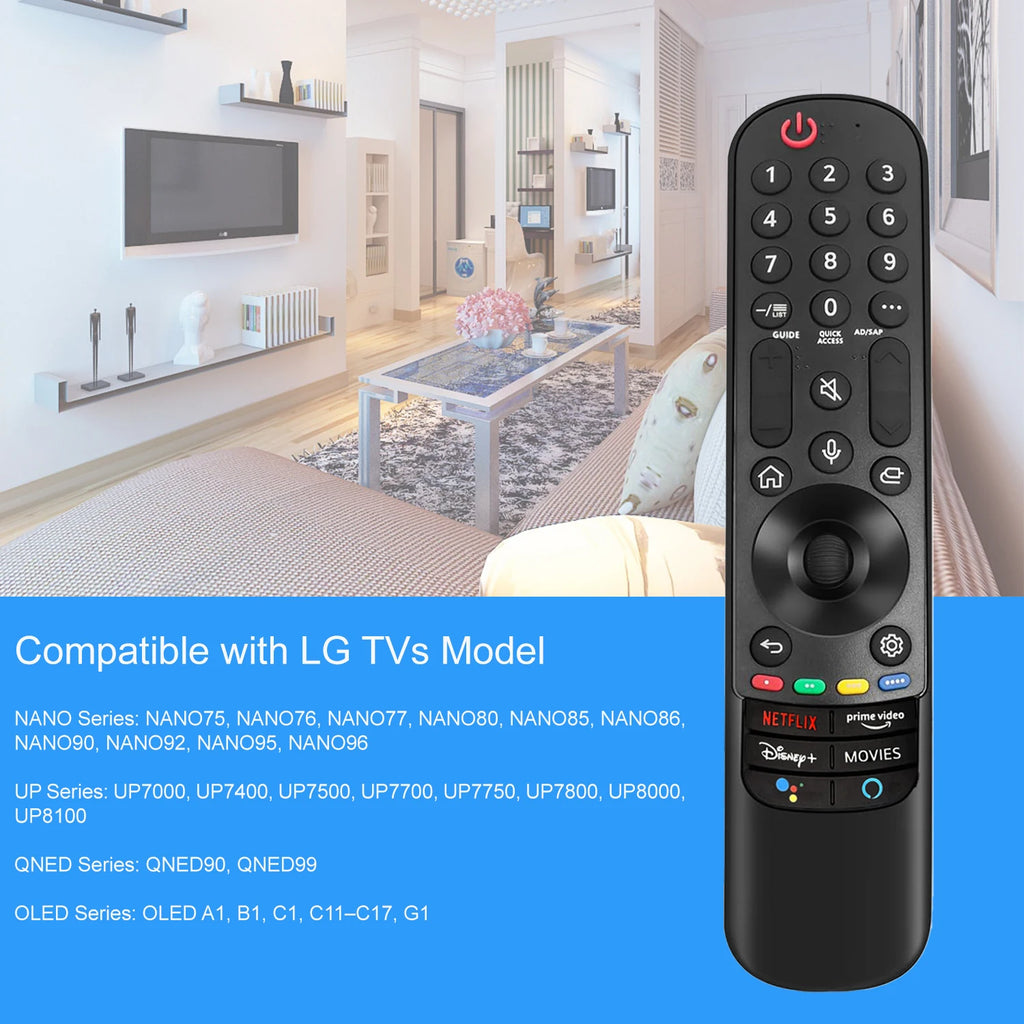 Universal MR21GA Magic Remote Control Replacement for LG Sma