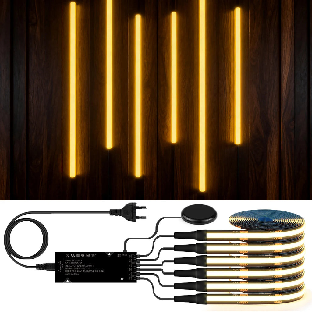 12V Acoustic Wall Panel Decor Lamp More Covert Dimmable Blac