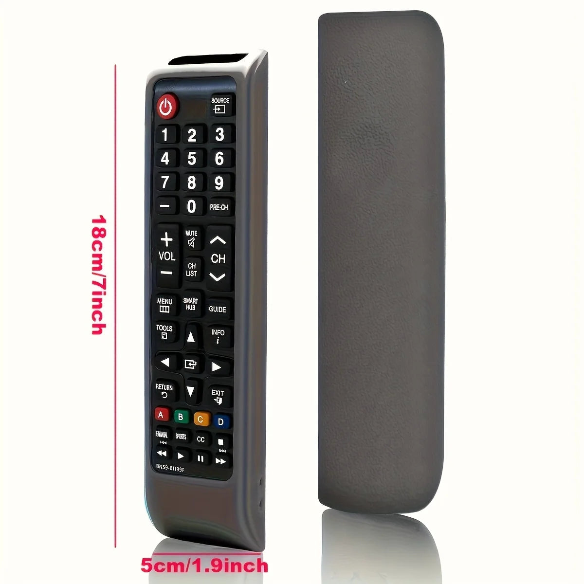 Universal Remote Control Protective Case and Remote Control 
