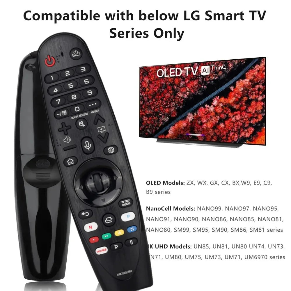 Universal Magic Remote Control for Smart TV With/without Voi