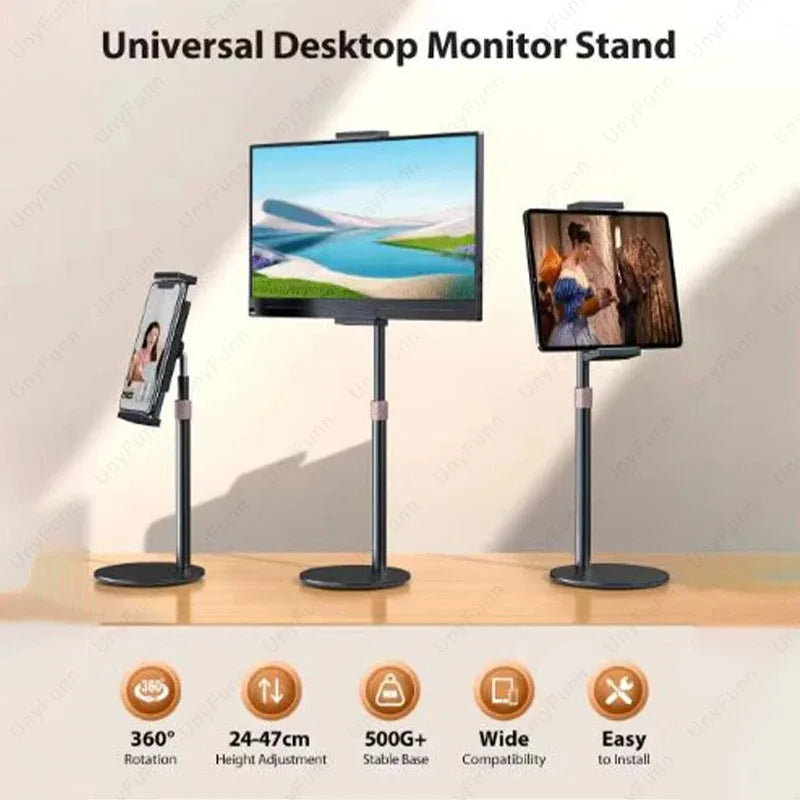 Portable Adjustable Monitor Stand Foldable Desktop Bracket U