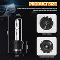 2pcs D1S D2S D3S D4S HID Xenon Headlight Bulb Bi-xenon 6000K White Projector Lens Replacement Lamp With Metal Holder 6000K 8000K