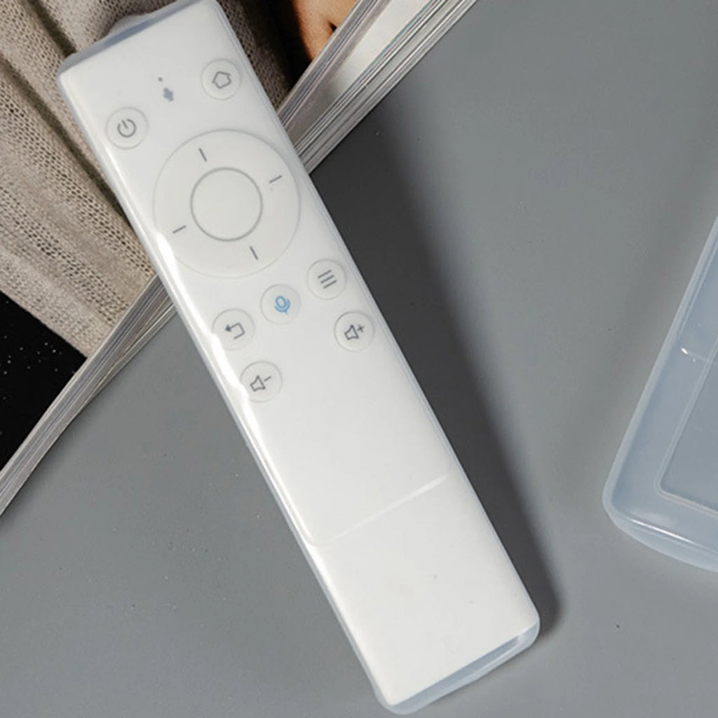 Transparent Silicone Smart TV Remote Cover for Shockproof Du