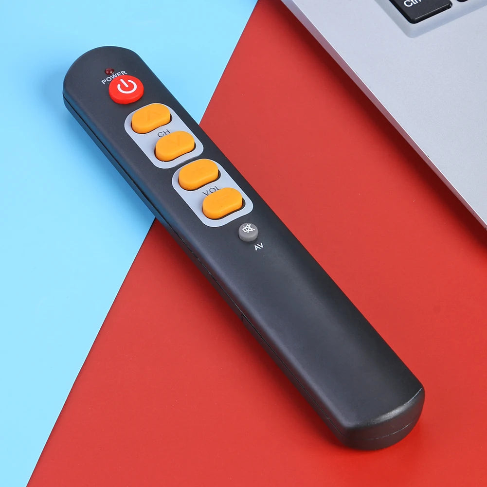Copy IR Remote for TV STB DVD VCR Universal 6 Big Button Lea
