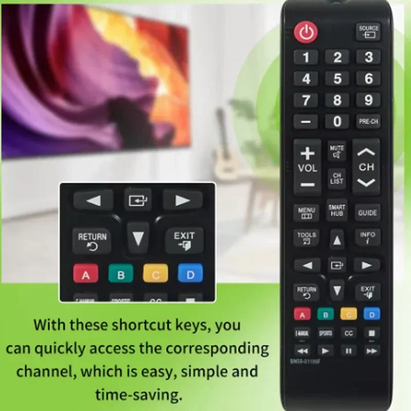 NEW UNIVERSAL REMOTE BN59-01199F FOR SAMSUNG LED LCD HD SMAR