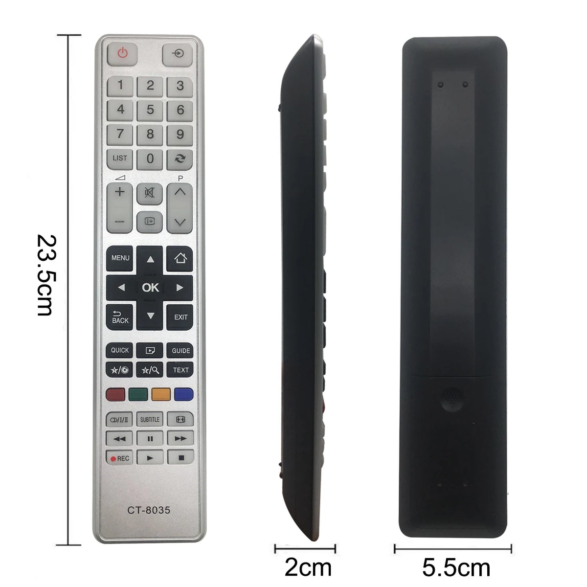 Universal Replacement CT-8035 for Toshiba LCD LED TV Remote 