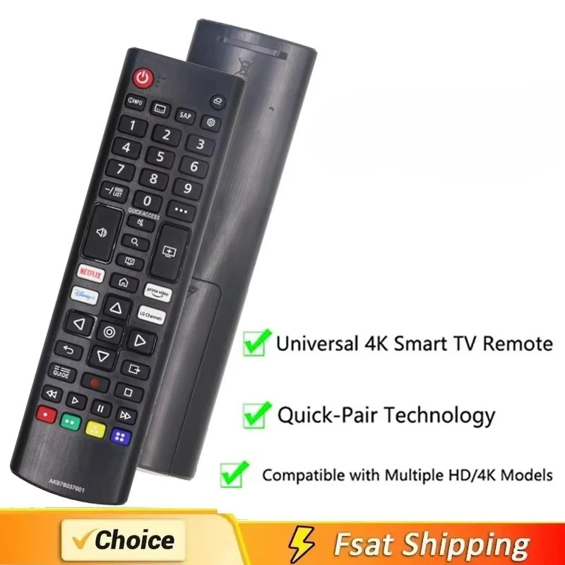 Universal Remote Control AKB76037601 for All Models TV LED H