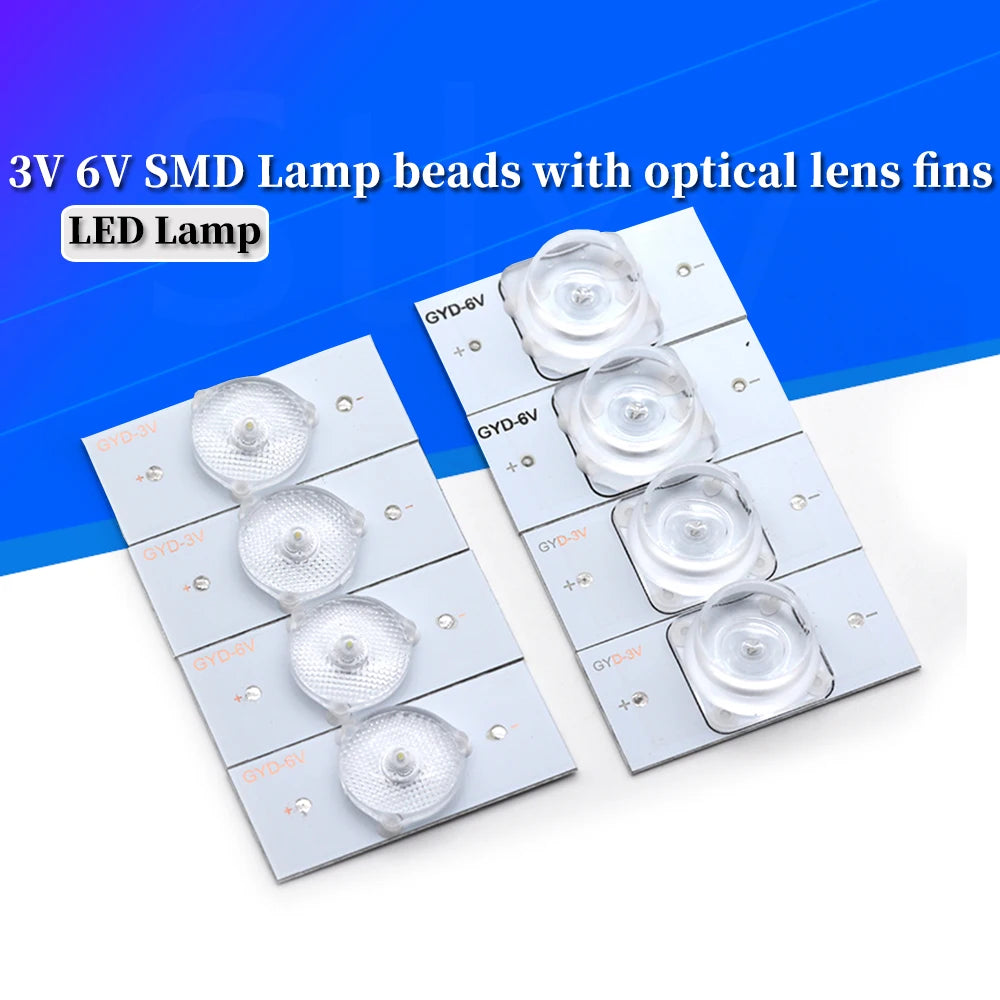 10Pcs For 32-75inch TV Universal LED Backlight Strip 3V 6V S