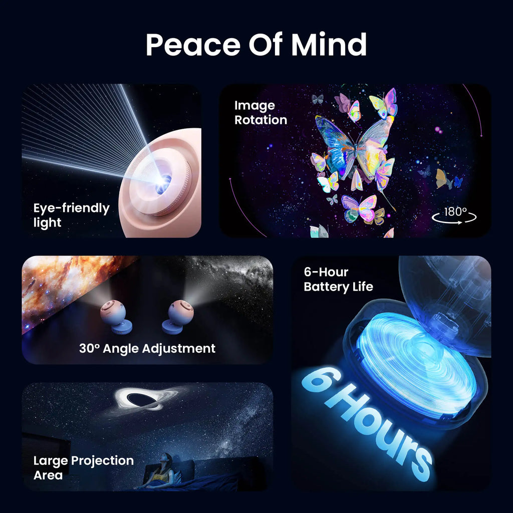 POCOCO Galaxy Projector Galaxy Light Projector Star Projecto