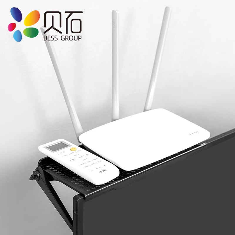 Adjustable TV Screen Top Shelf Display Shelf Computer Monito