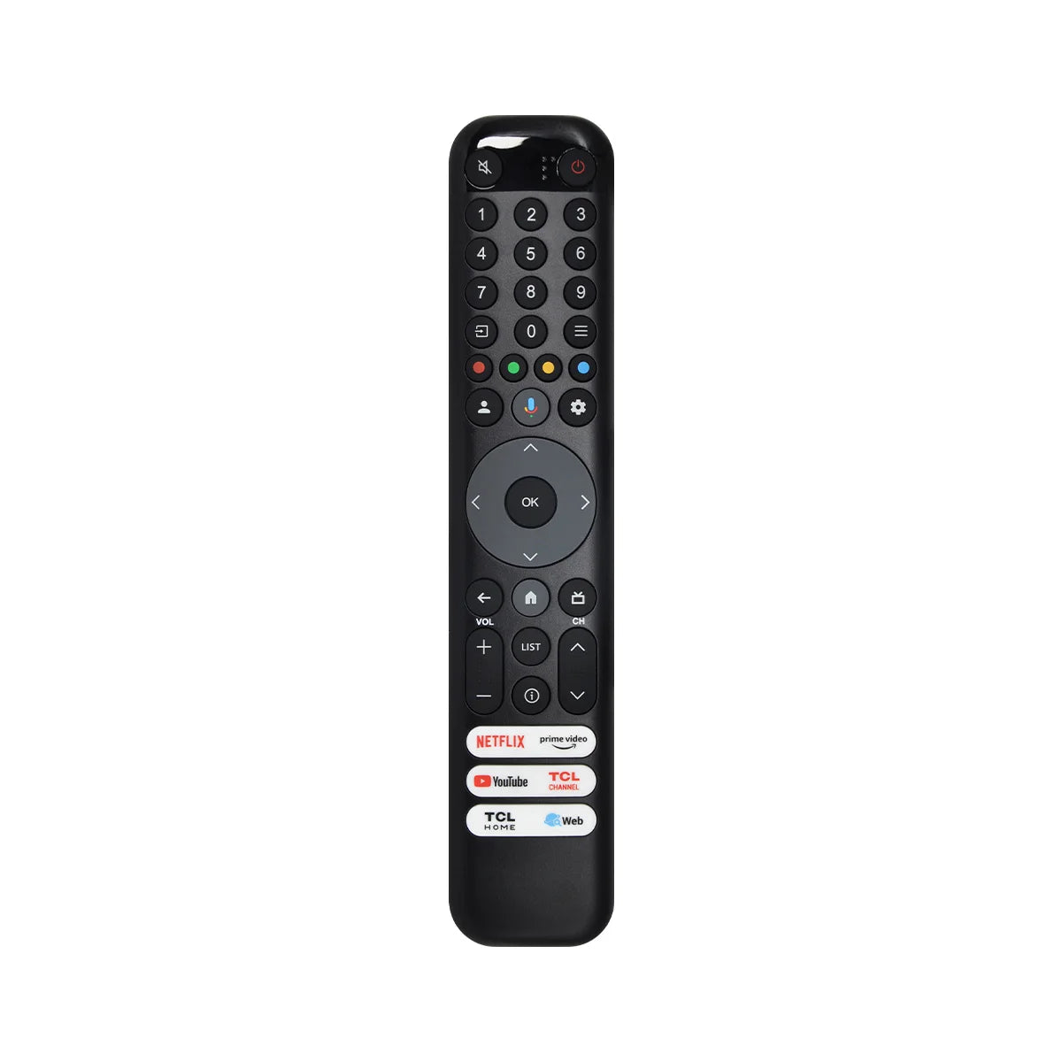 RC833 GUB1 Suitable for TCL Voice Remote Control Replacement C645 P745 C745 LC645 C845 65C845