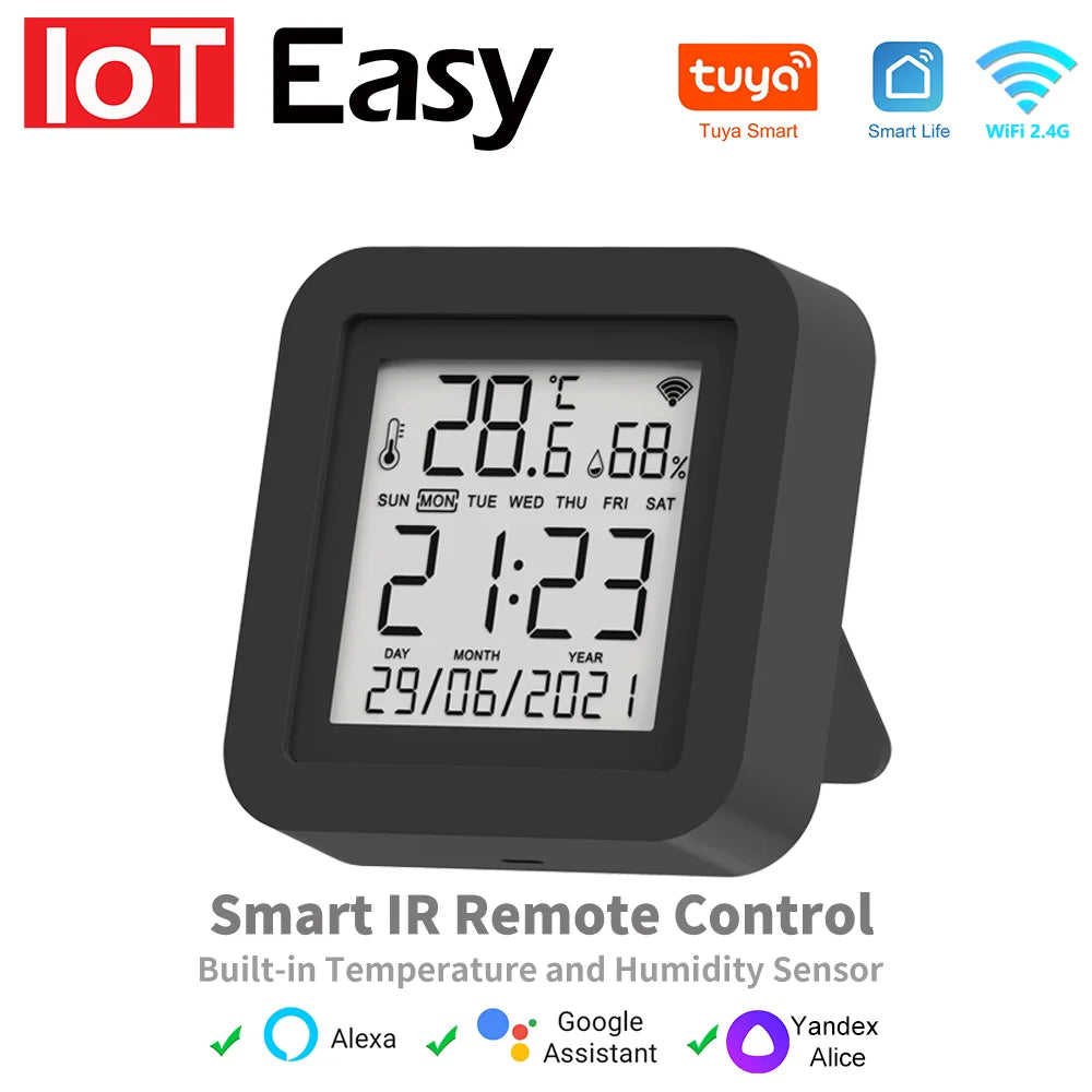Tuya Smart IR Remote Control WiFi Home Temperature Humidity 