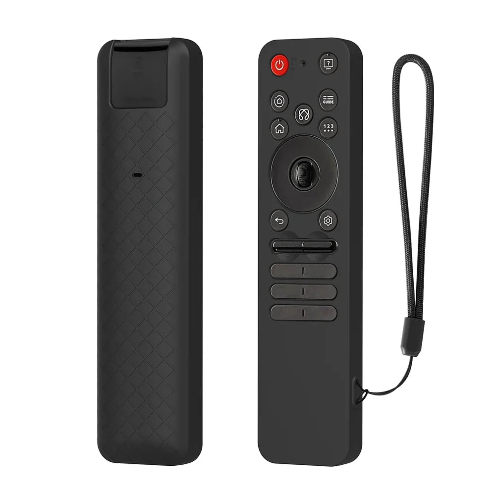 TV Remote Control Cover Anti-Slip Silicone Case Lightweight Shockproof Compatible with 2025 LG OLED Smart TV