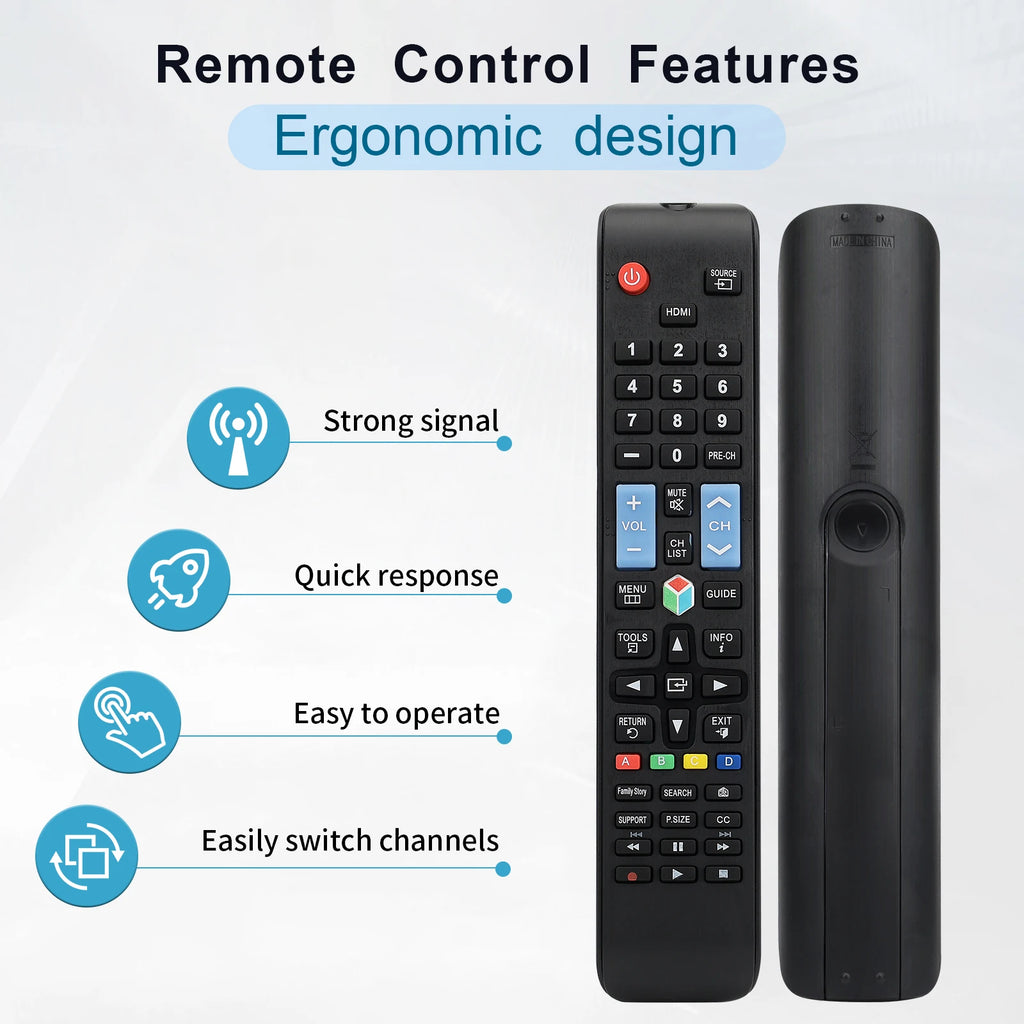 Universal Remote Control for Most Samsung Lcd Led Hdtv 3D Sm