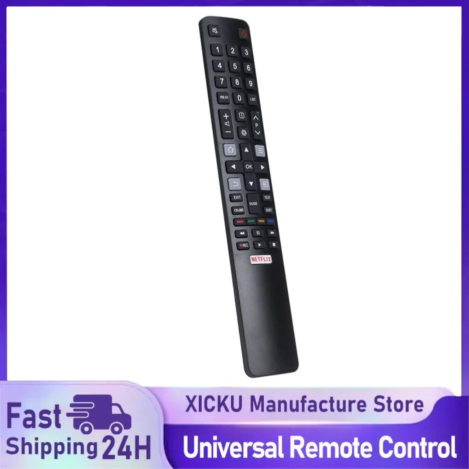 RC802N Universal Remote Control Smart TV Replacer For TCL 4K