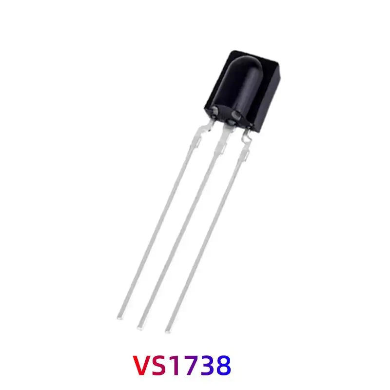 10PCS/Lot Universal IR Infrared Receiver VS1838B 1838 VS838 VS1738 HS0038BD HS0038 CHQ0038K CHQ0038D Remote Receiver Tube